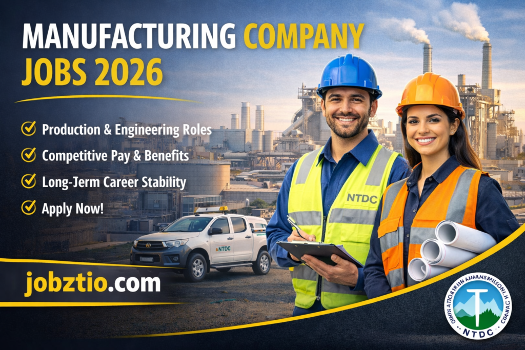 Manufacturing Company Jobs 2026 – Secure Your Industrial Career