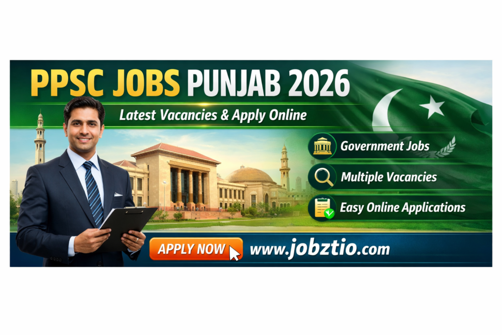 PPSC Jobs Punjab 2026 – Latest Vacancies & Application Guide