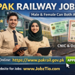 Pak Railway Jobs 2026 – 1600+ Vacancies for Male & Female | Apply Online