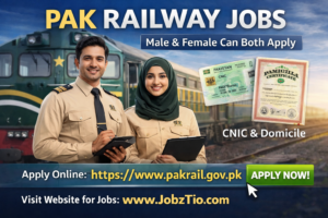 Pak Railway Jobs 2026 – 1600+ Vacancies for Male & Female | Apply Online