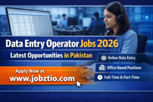 Data Entry Operator Jobs 2026 – Latest Vacancies for Male & Female | Apply Online