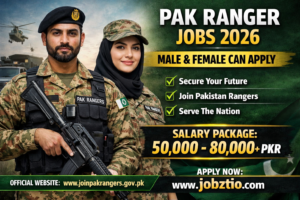 Pak Rangers Job 2026 – New Vacancies in Pakistan Rangers for Male & Female