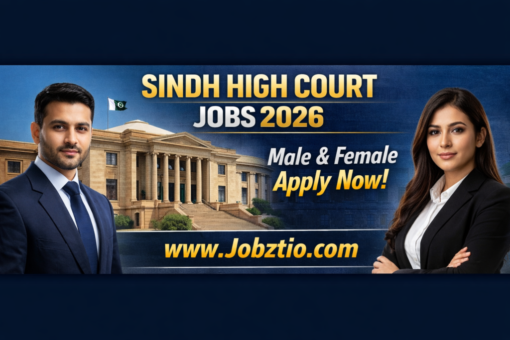Sindh High Court Jobs 2026 – Apply Online for SHC Vacancies